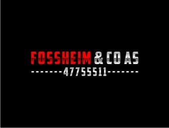 Fossheim & Co AS           logo design by bricton
