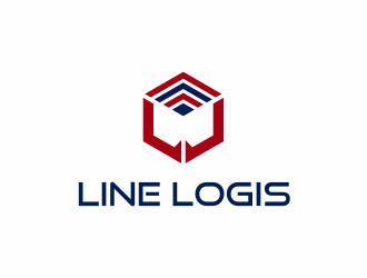 LINE LOGIS logo design by ammad