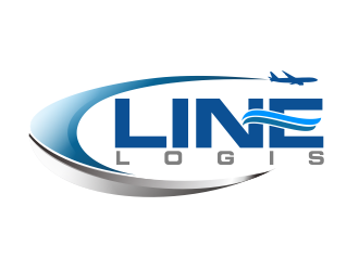 LINE LOGIS logo design by bosbejo