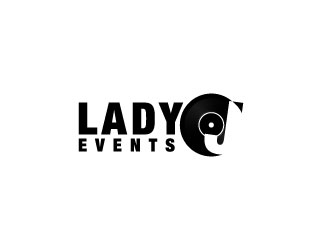 Lady J Events logo design by AYATA