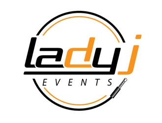 Lady J Events logo design by frontrunner