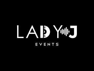 Lady J Events logo design by aldesign