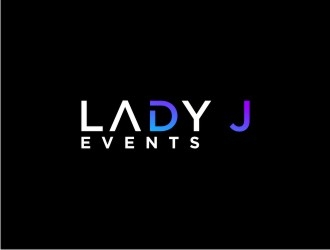 Lady J Events logo design by bricton