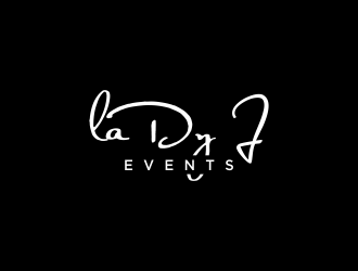 Lady J Events logo design by afra_art