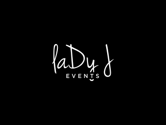 Lady J Events logo design by afra_art