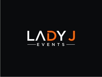 Lady J Events logo design by narnia