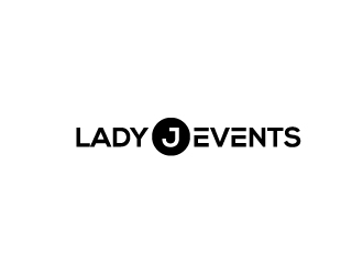 Lady J Events logo design by my!dea