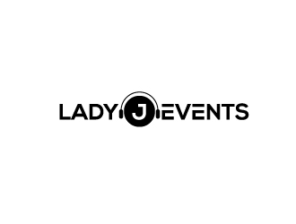 Lady J Events logo design by my!dea