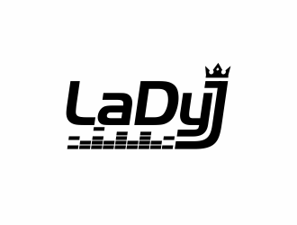 Lady J Events logo design by agus
