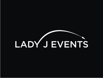 Lady J Events logo design by EkoBooM