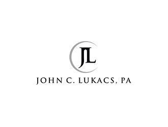 John C. Lukacs, P.A. logo design by checx
