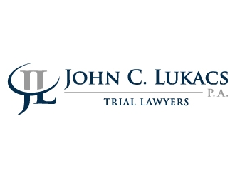 John C. Lukacs, P.A. logo design by akilis13