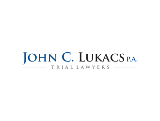 John C. Lukacs, P.A. logo design by ammad