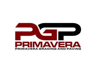 Primavera grading and paving logo design by agil