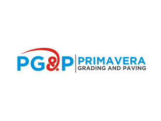 Primavera grading and paving logo design by Diancox