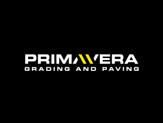 Primavera grading and paving logo design by keylogo