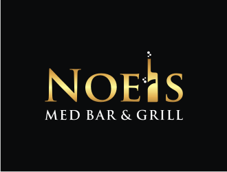 Noels MED BAR & Grill logo design by mbamboex