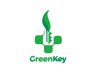 Green Key logo design by adiputra87