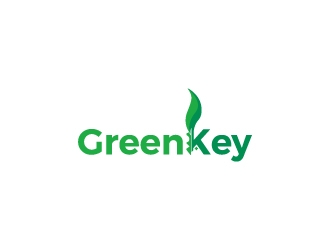 Green Key logo design by adiputra87