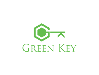 Green Key logo design by qqdesigns