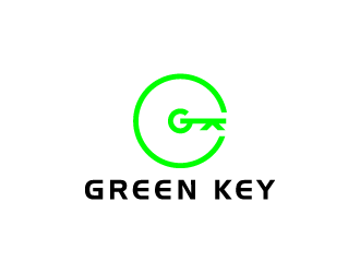 Green Key logo design by anchorbuzz