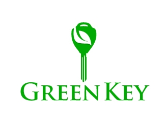 Green Key logo design by ElonStark