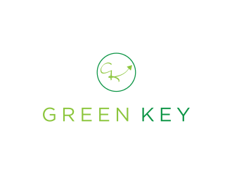 Green Key logo design by logitec