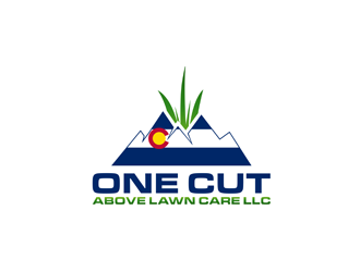 One Cut Above Lawn Care LLC logo design by bomie