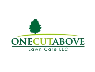 One Cut Above Lawn Care LLC logo design by Marianne