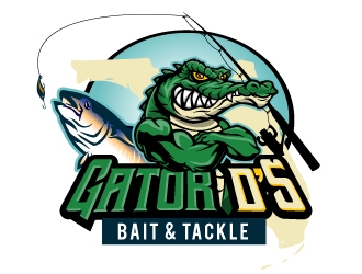 Gator D’s Bait & Tackle logo design by aRBy