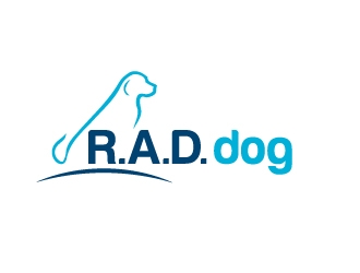 R.A.D. dog logo design by Marianne