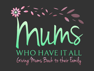 Mums who have it all with tag line Giving Mums back to their family logo design by megalogos