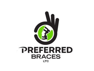 Preferred Braces LTC logo design by Foxcody