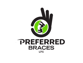 Preferred Braces LTC logo design by Foxcody