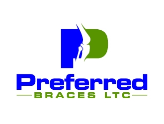 Preferred Braces LTC logo design by ElonStark