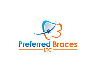 Preferred Braces LTC logo design by meliodas
