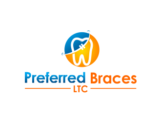 Preferred Braces LTC logo design by meliodas