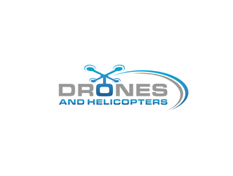 Drones and Helicopters logo design by bomie