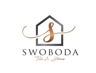 Swoboda Tile & Stone logo design by REDCROW