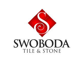 Swoboda Tile & Stone logo design by kunejo