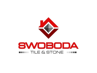 Swoboda Tile & Stone logo design by letsnote