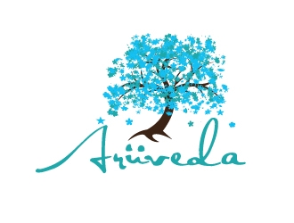 Arüveda logo design by Marianne