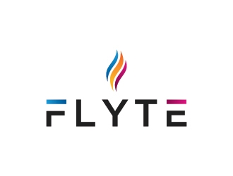 FLYTE logo design by Fear