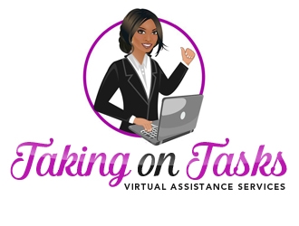 Taking on Tasks logo design by samueljho