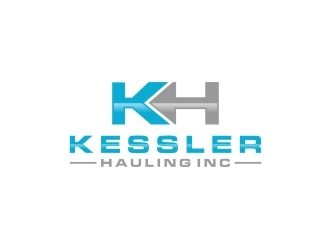 Kessler Hauling Inc logo design by bricton