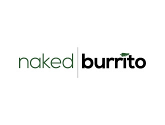 Naked Burrito logo design by eyeglass