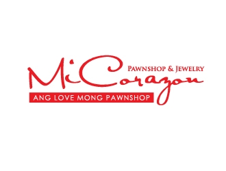 Mi Corazon Pawnshop & Jewelry logo design by Marianne