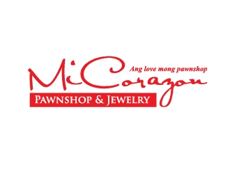Mi Corazon Pawnshop & Jewelry logo design by Marianne