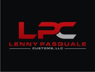 LENNY PASQUALE CUSTOMS, LLC logo design by sabyan