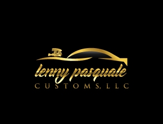 LENNY PASQUALE CUSTOMS, LLC logo design by samuraiXcreations